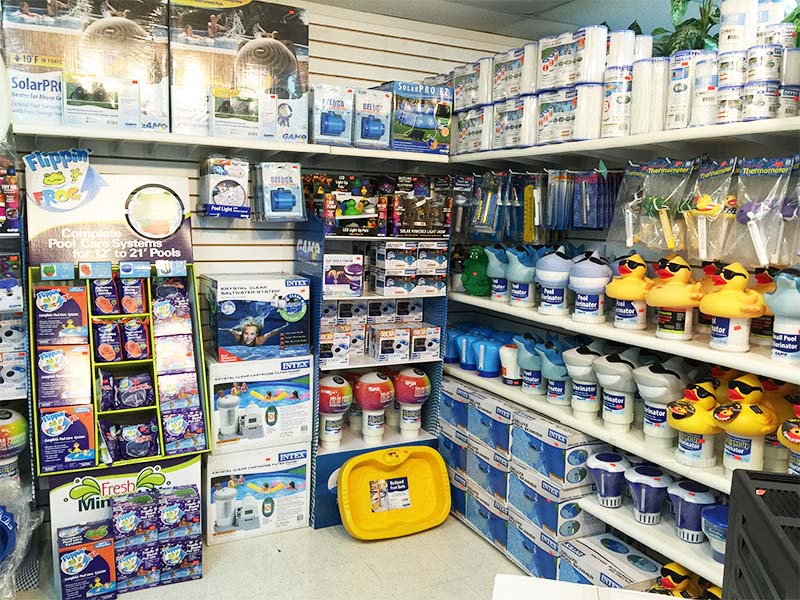 Pool supply store Venice FL — pool chemicals, equipment parts, and maintenance supplies